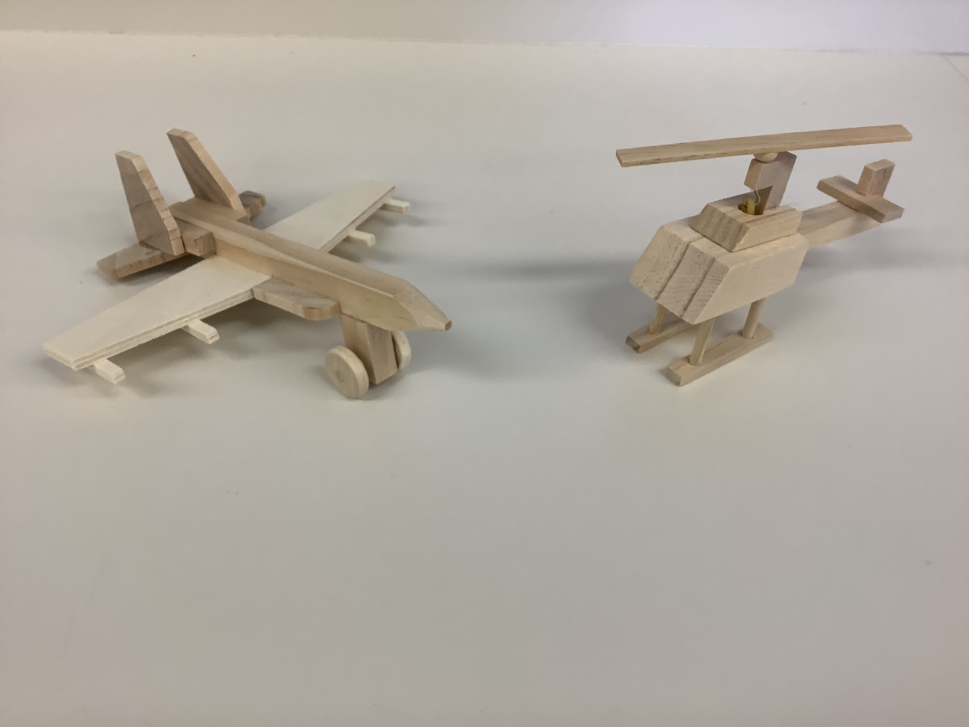 Image for Artsy Smartsy Kids | Wooden Airplane or Helicopter