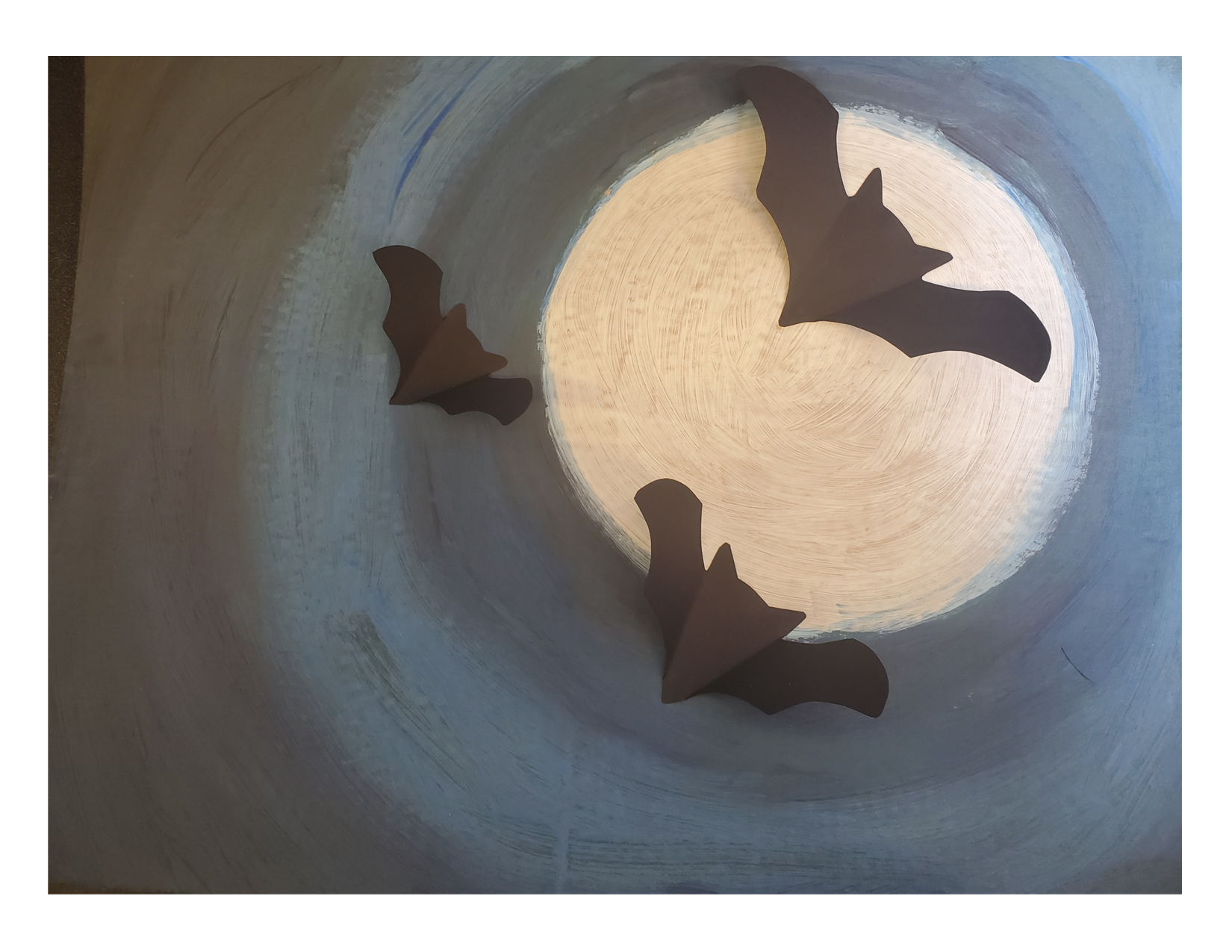Image for Family Fun Night | 3D Paper Bat Painting