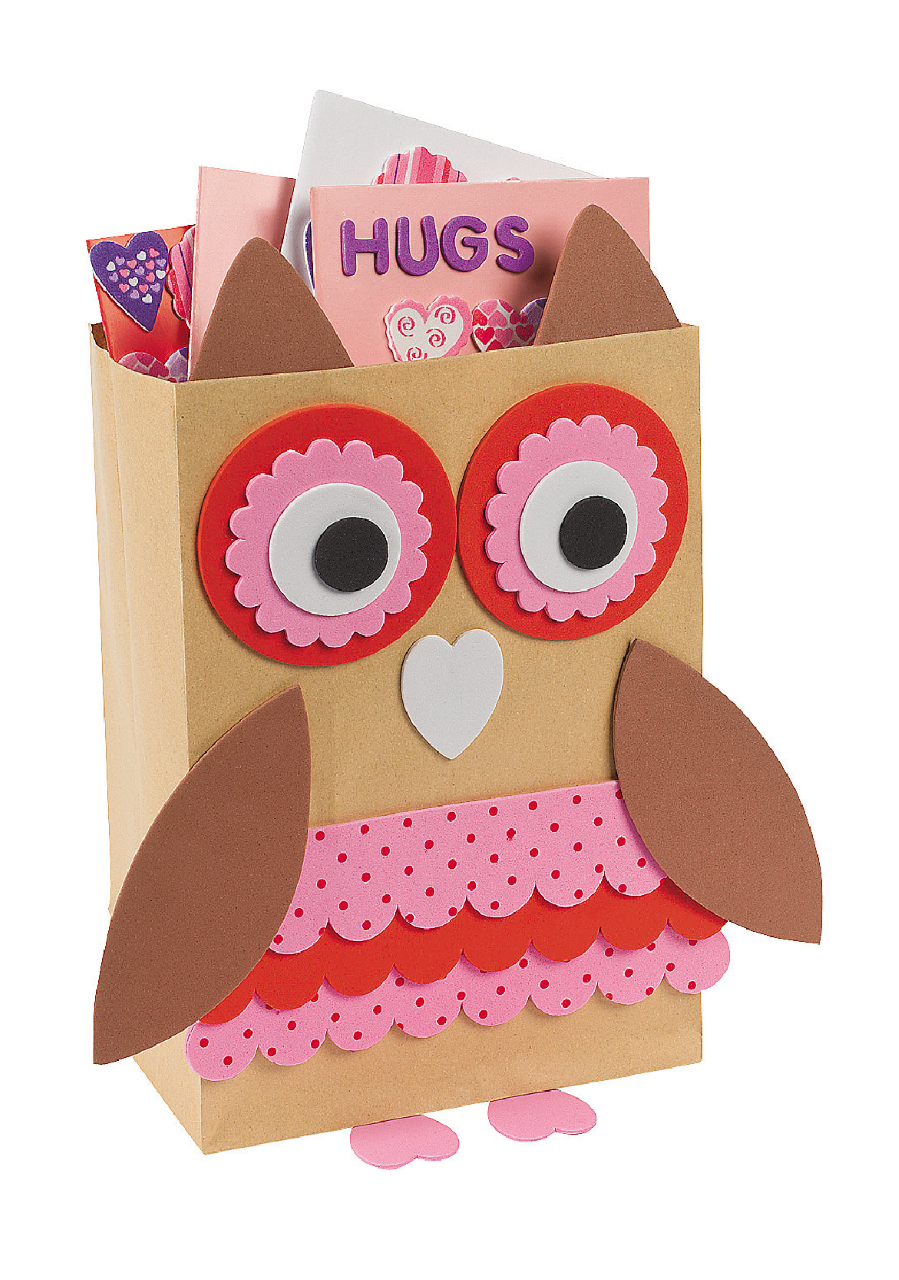 Image for Artsy Smartsy Kids | Owl Valentine Card Holder