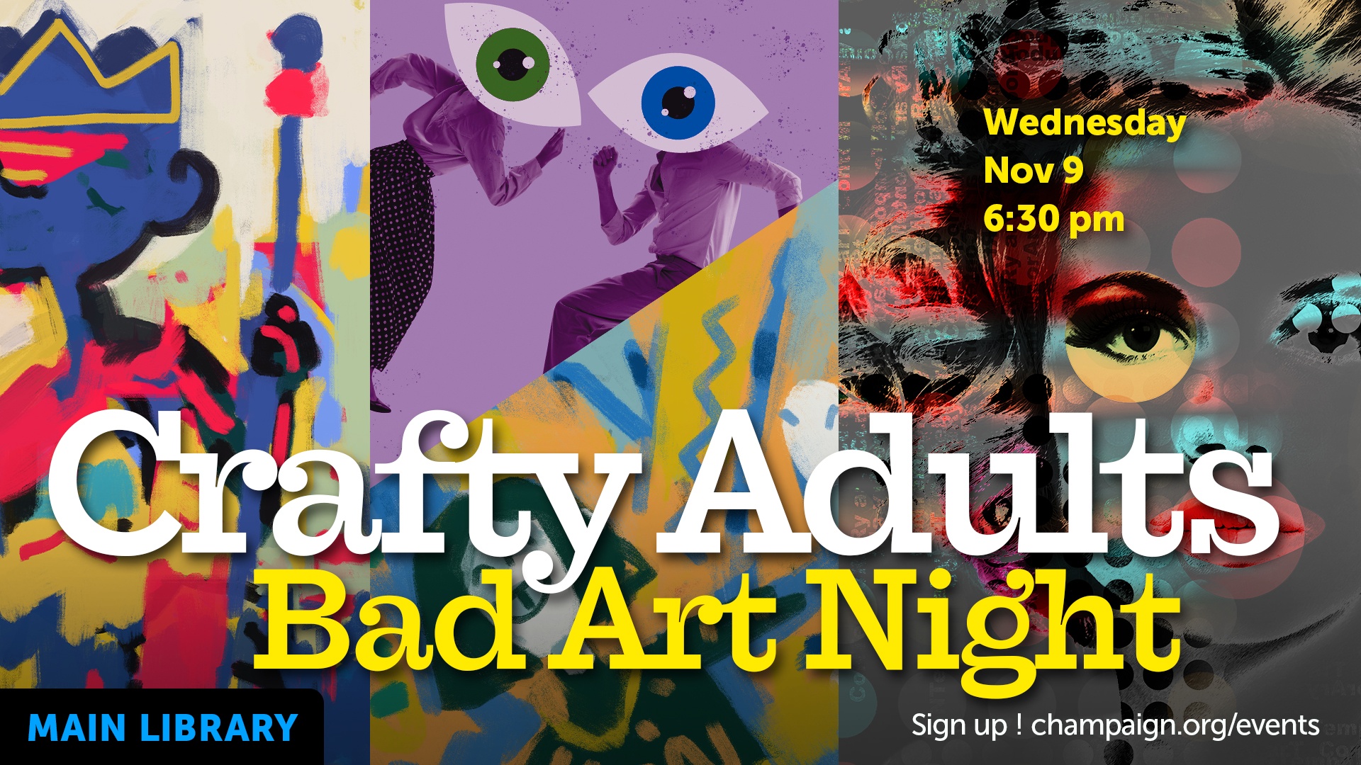 Image for Crafty Adults | Bad Art Night