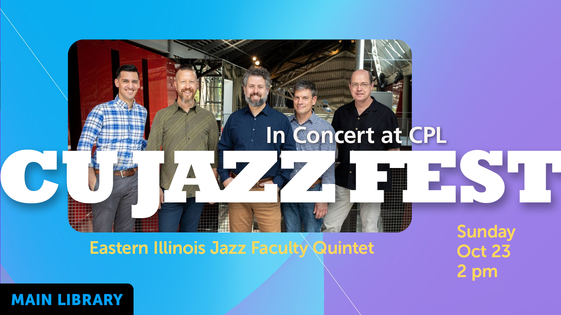 Image for CU Jazz Fest at the Library