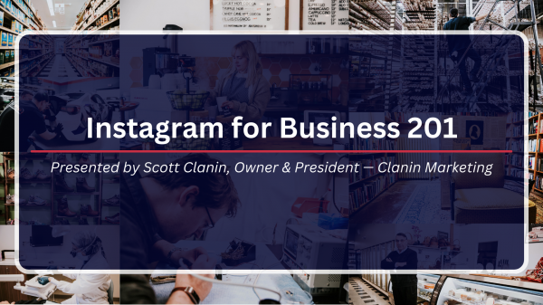 Image for event: Instagram for Business 201
